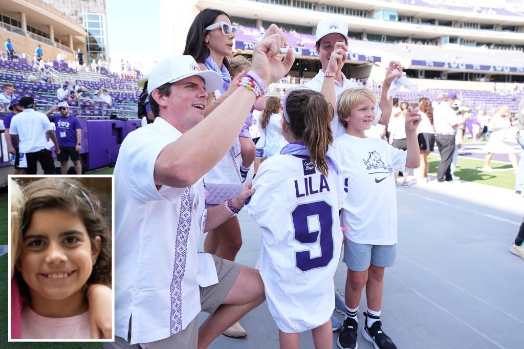SMU, TCU honor 9-year-old Texas flash flood victim whose parents are...